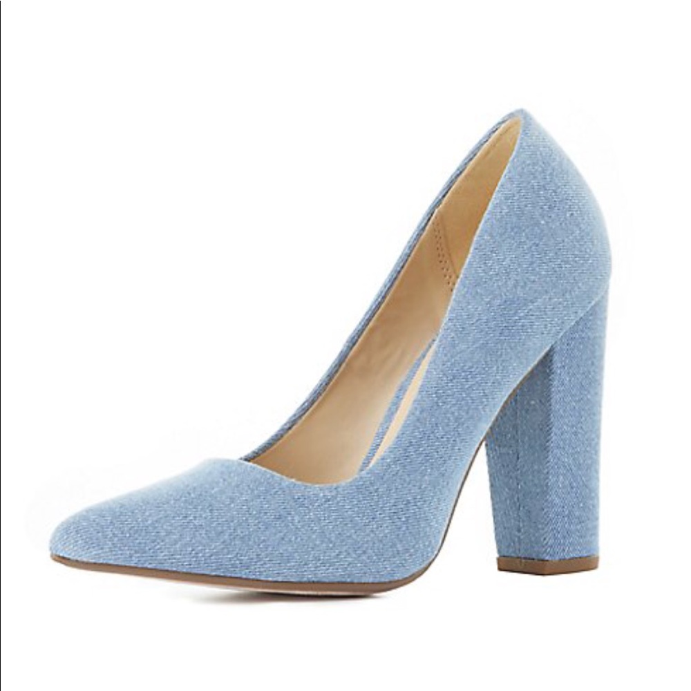 Denim Pumps